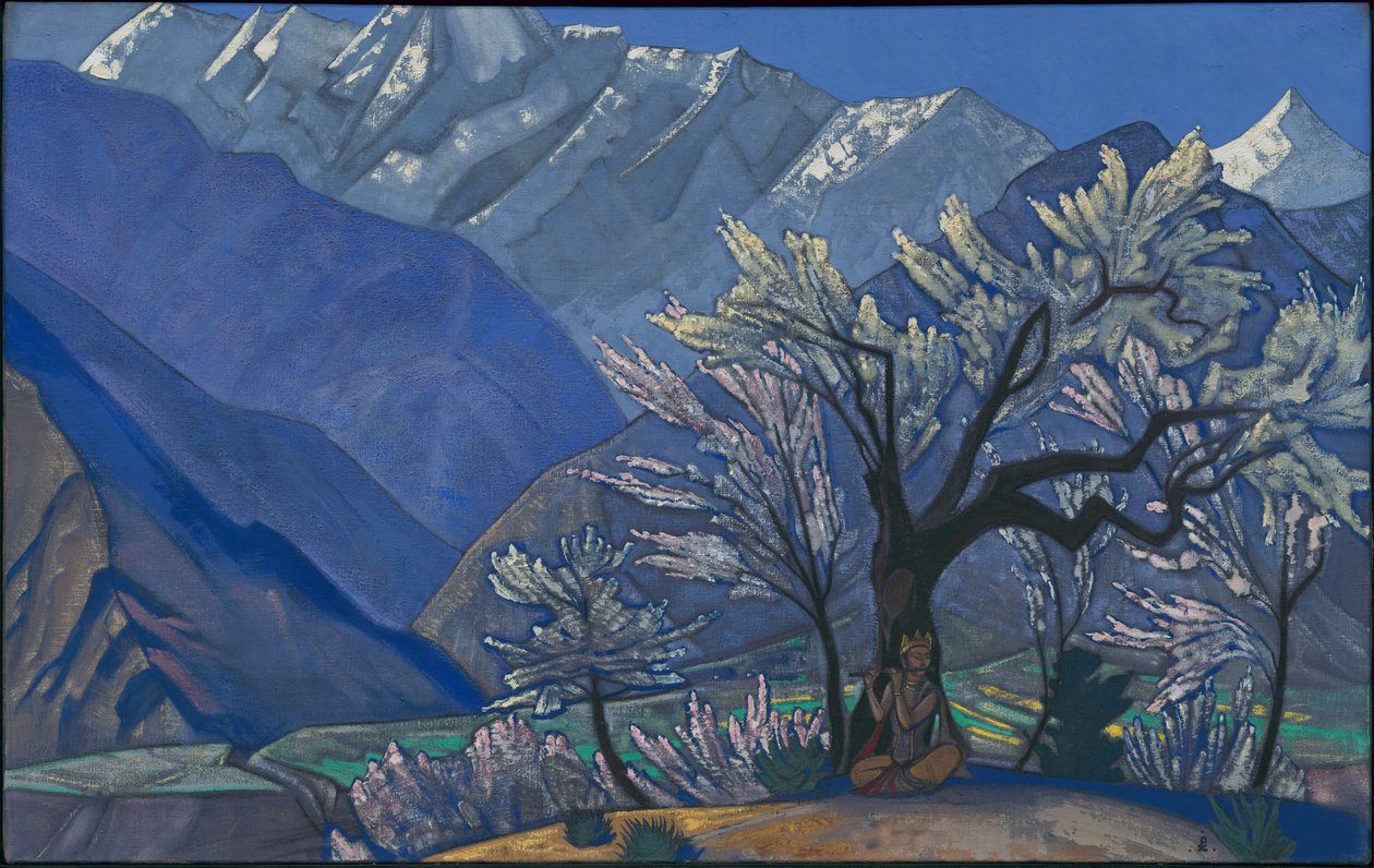 Krishna, "Kulu"-Serie, 1929 von Nicholas Roerich
