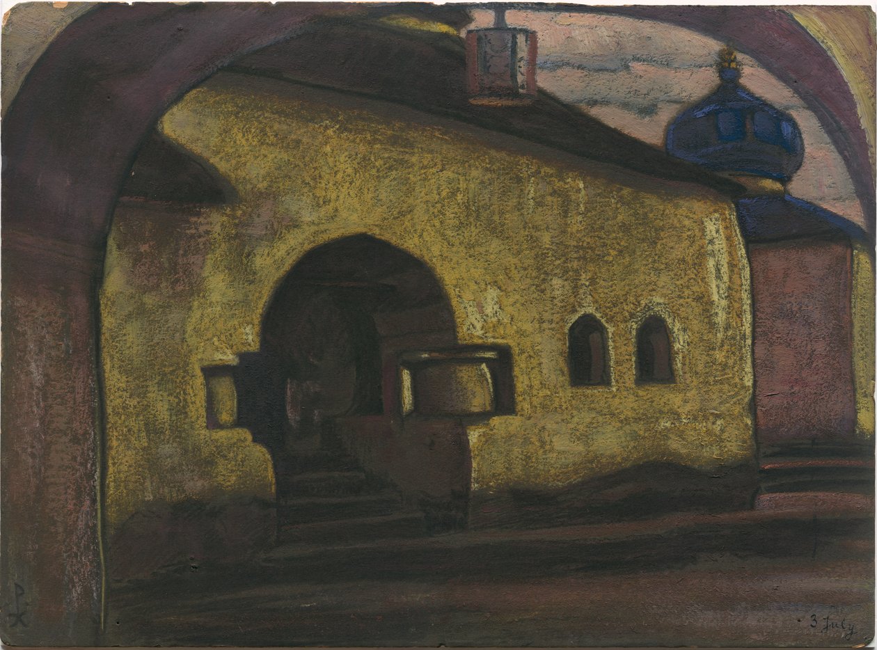 Pskow, 1922 von Nicholas Roerich