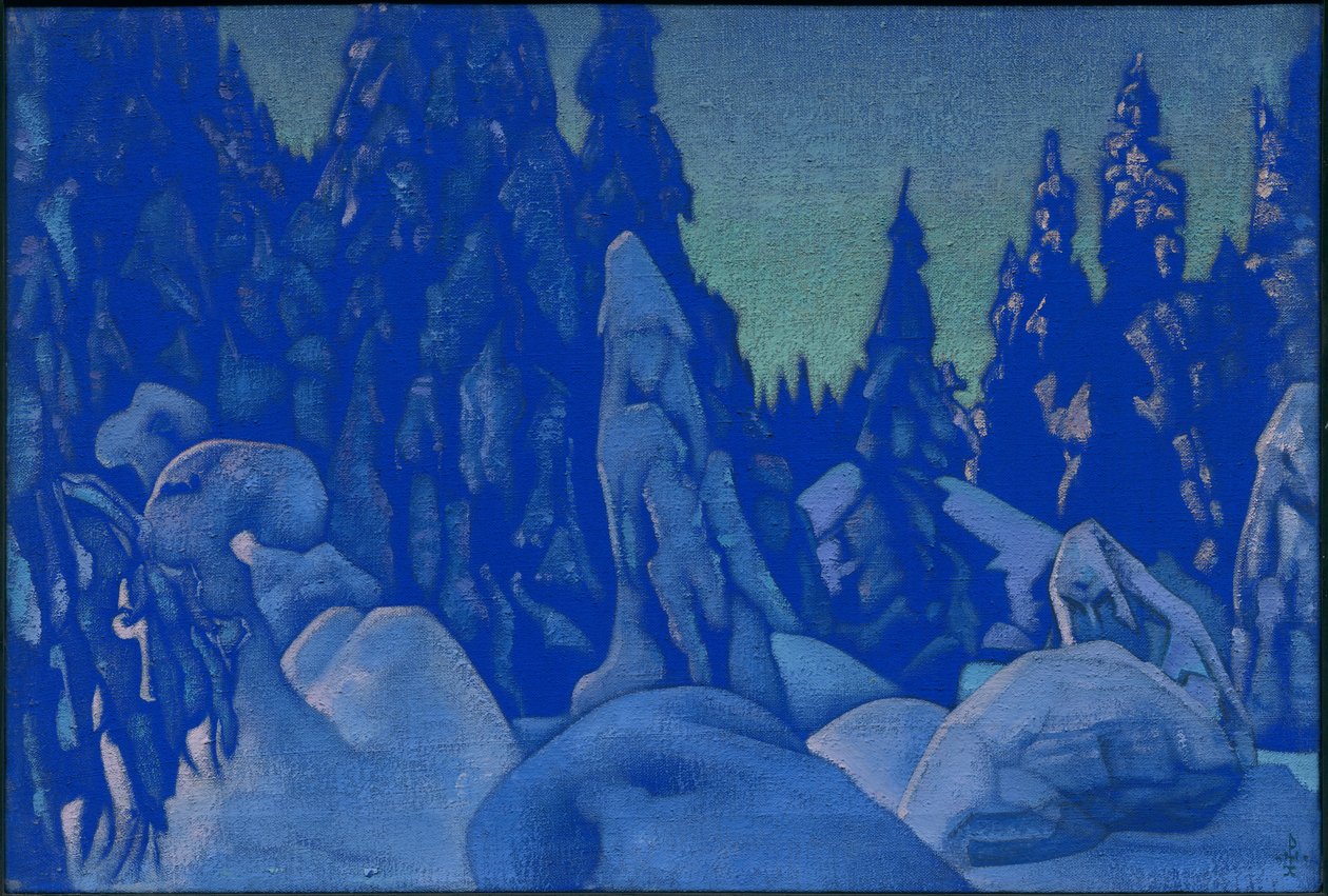 Schneewächter, 1922 von Nicholas Roerich