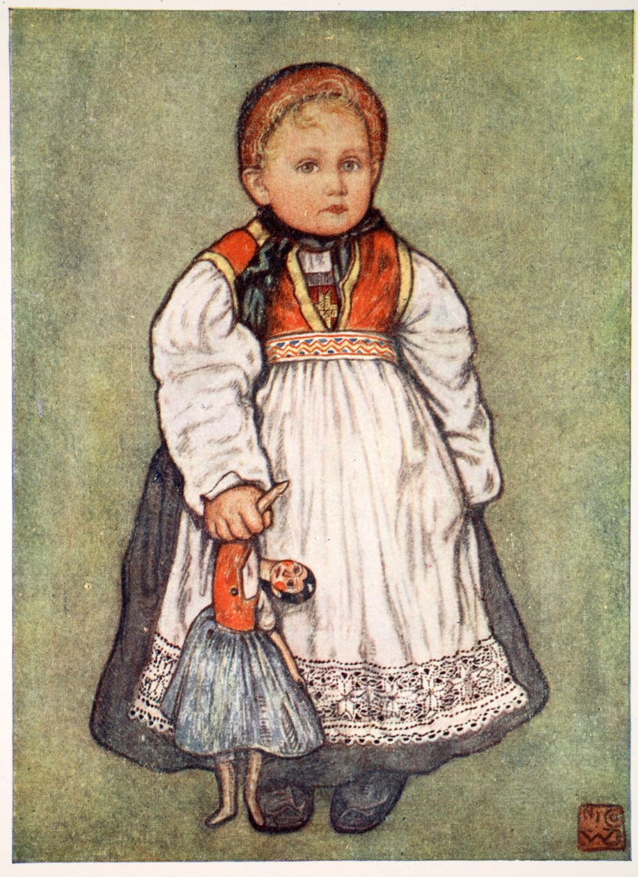 Ein Baby aus Telemarken, 1905 von Nico Jungman