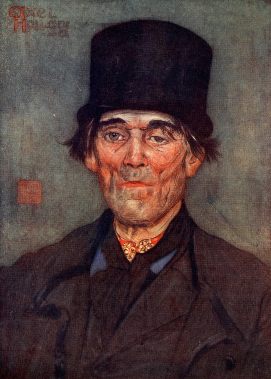 Ein alter Mann von Axel, 1904 von Nico Jungman