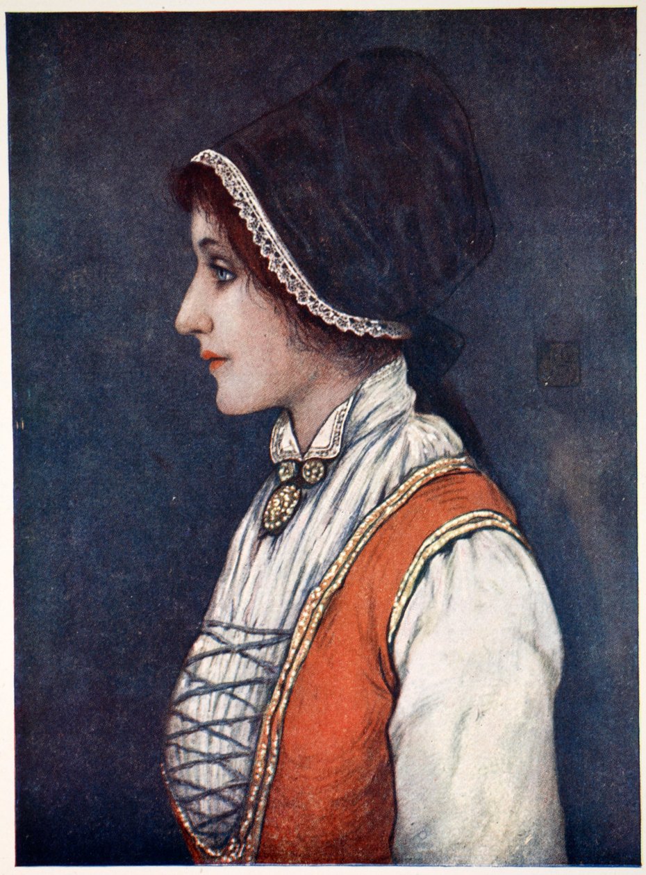 Kostüm aus dem Bergen-Distrikt, 1905 von Nico Jungman