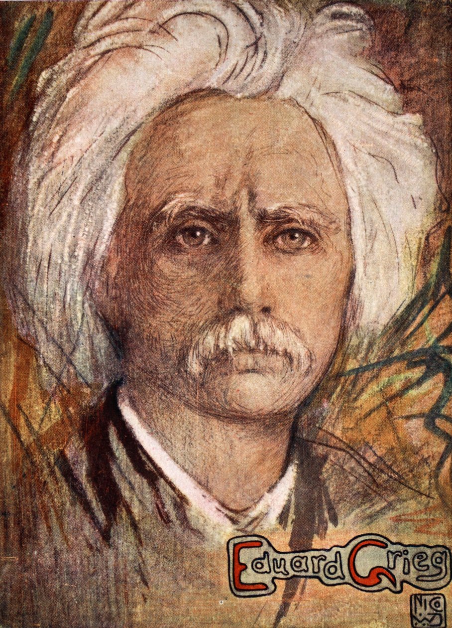 Grieg, 1905 von Nico Jungman