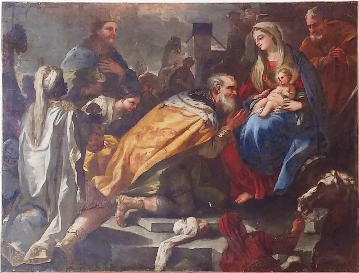 Anbetung der Heiligen Drei Könige von Nicola Malinconico