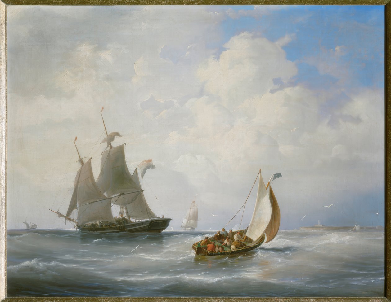 Seestück von Nicolaas Riegen