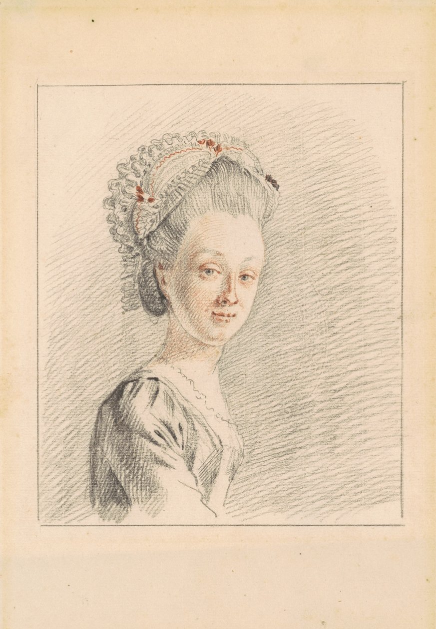 Eine Dame mit einer Dormeuse-Mütze von Nicolaas Muys