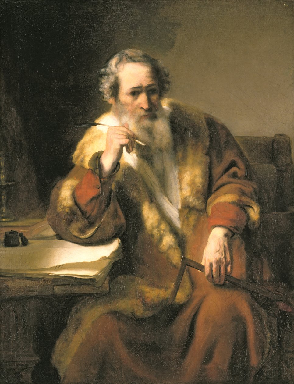 Der Apostel Thomas von Nicolaes Maes