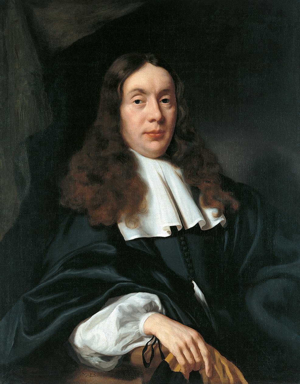 Porträt eines Mannes von Nicolaes Maes