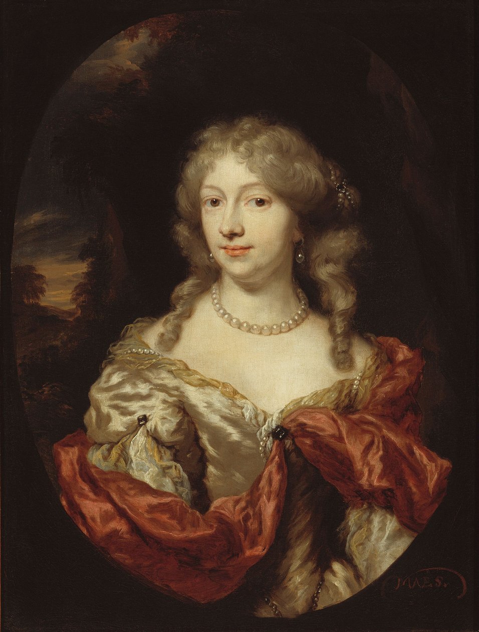 Porträt einer jungen Dame von Nicolaes Maes