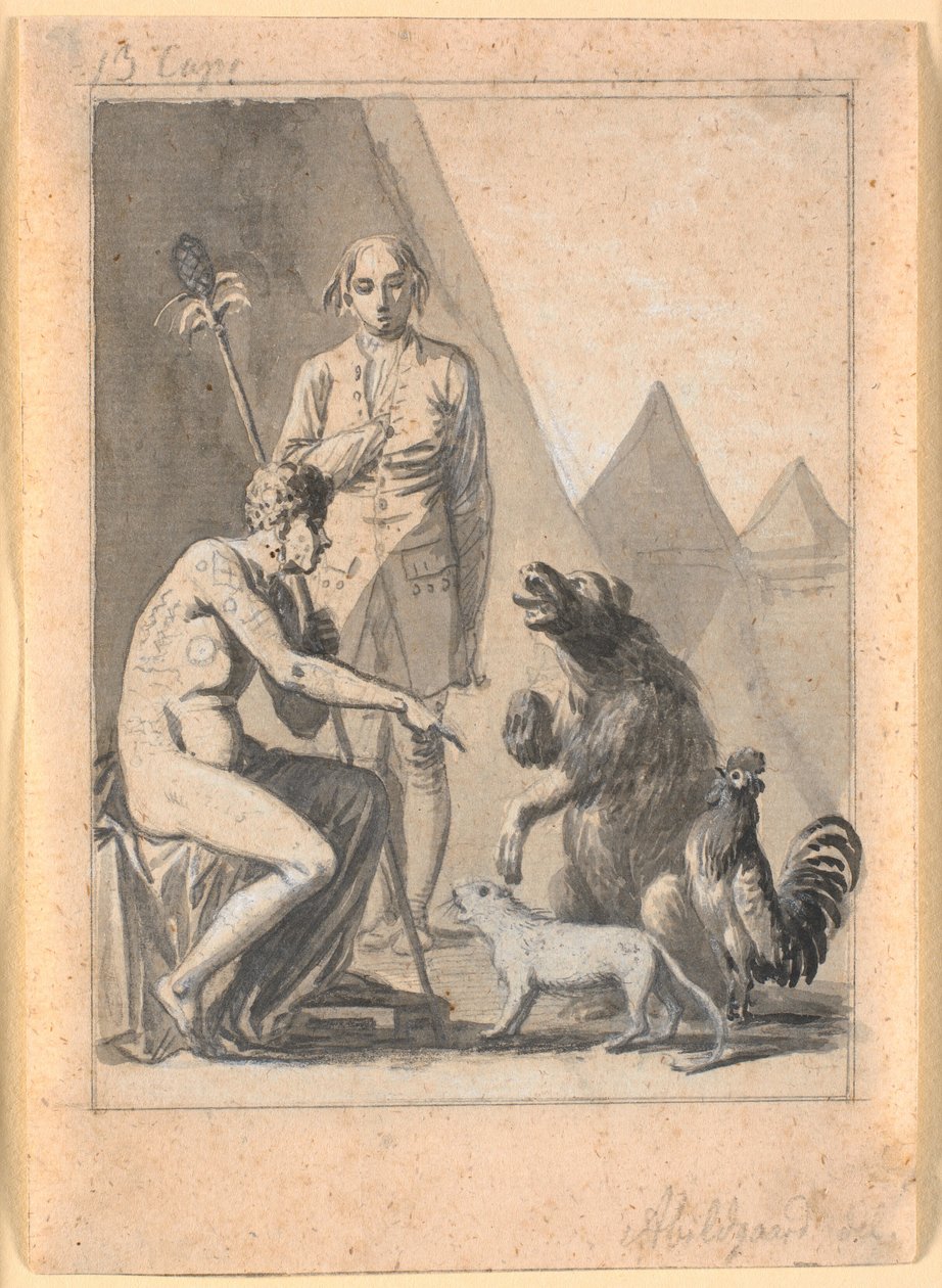 Gesandte beim Kaiser von Ovama von Nicolai Abildgaard