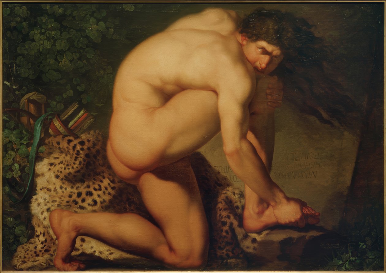 Der verwundete Philoktet von Nicolai Abraham Abildgaard