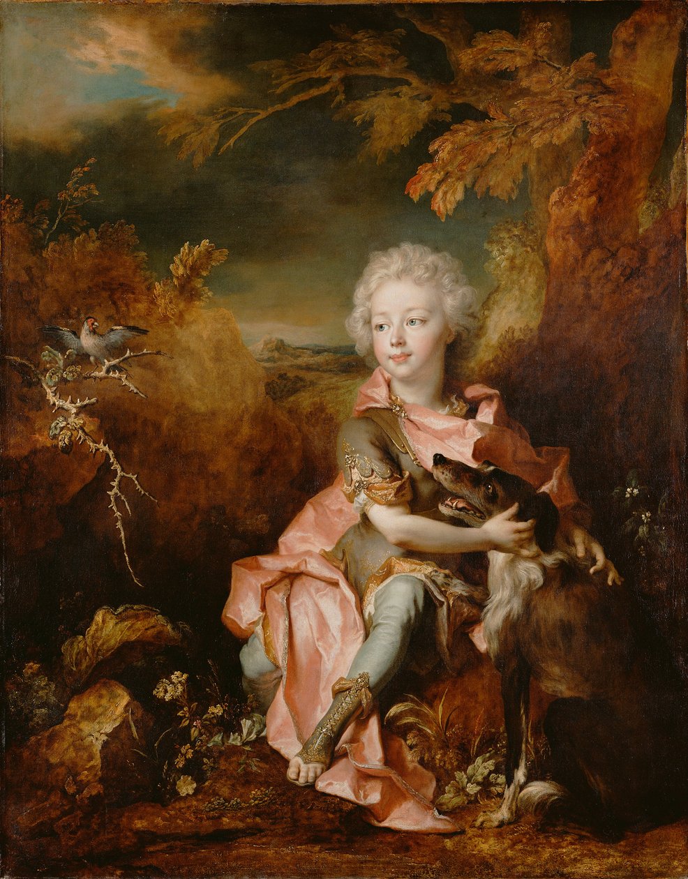 Porträt eines Jungen in Kostüm von Nicolas de Largillière