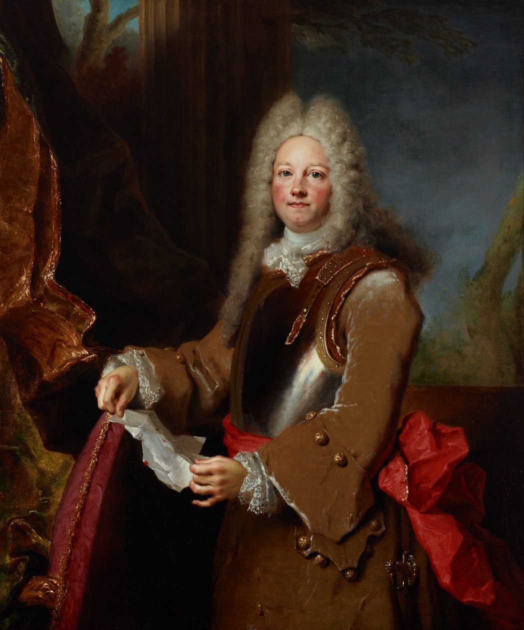 Porträt eines Offiziers von Nicolas de Largillière