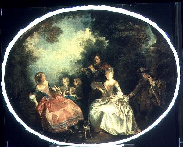 Konzert im Park von Nicolas Lancret