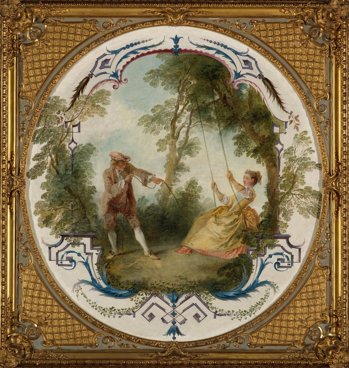 Die Schaukel von Nicolas Lancret