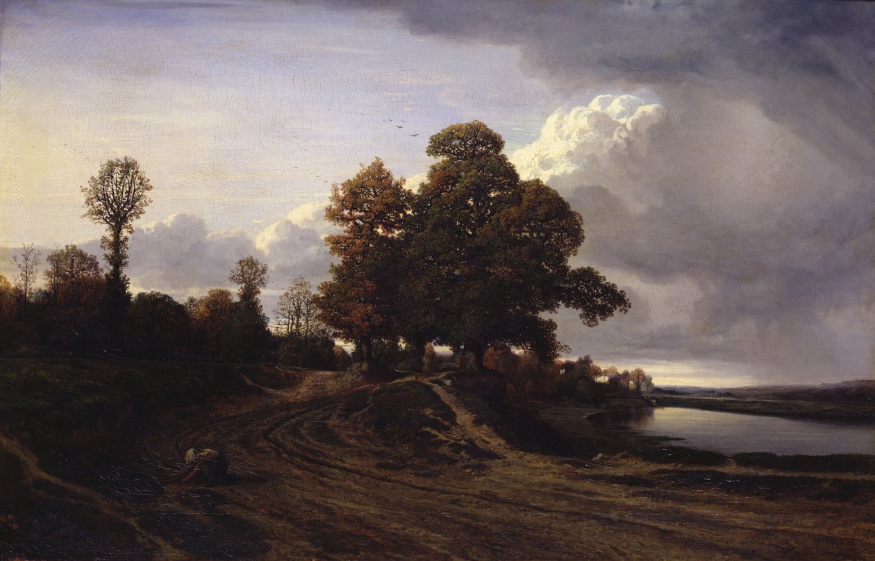 Blick auf den See bei Ville-d