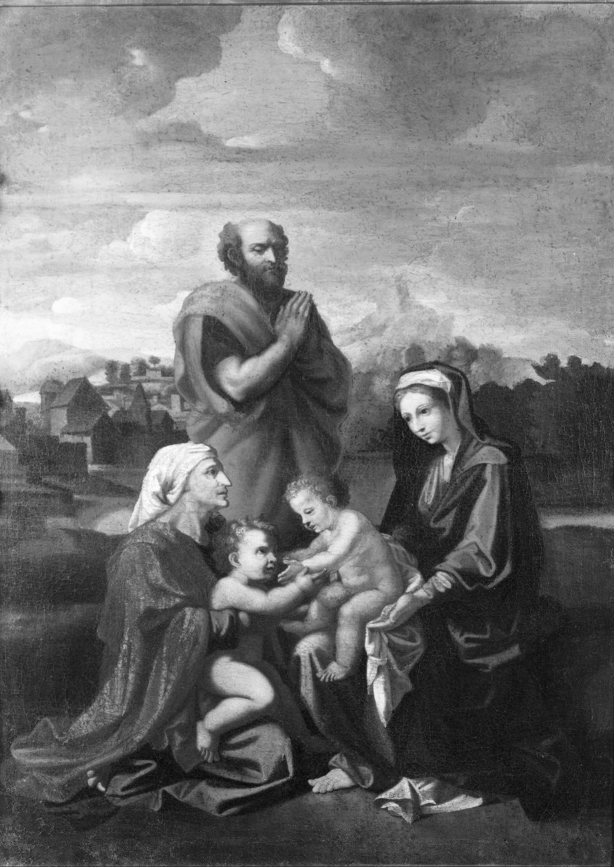 Heilige Familie von Nicolas Poussin