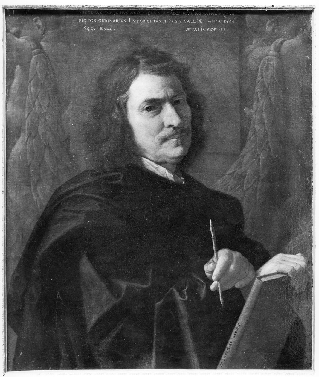 Selbstporträt, 1649 von Nicolas Poussin