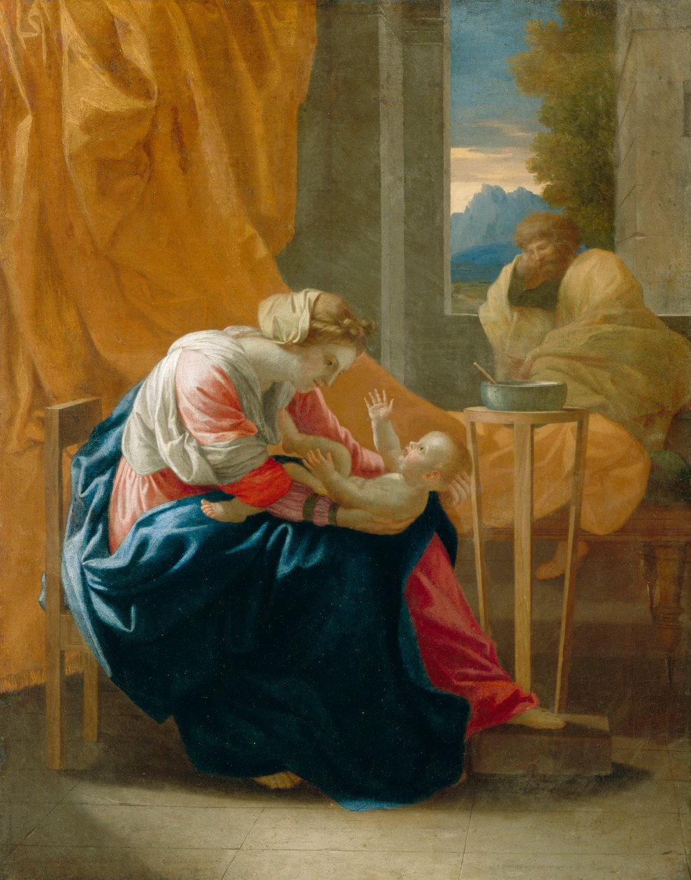 Die Heilige Familie von Nicolas Poussin