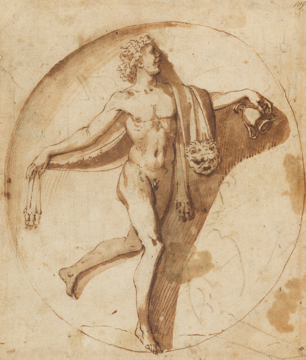 Anhänger des Bacchus, ca. 1640 von Nicolas Poussin