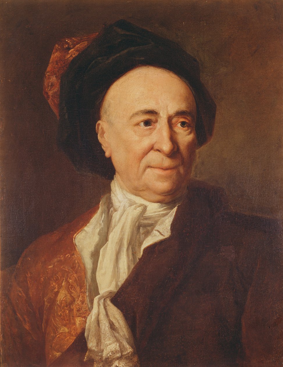 Bernard le Bovier de Fontenelle von Nicolas de Largillière