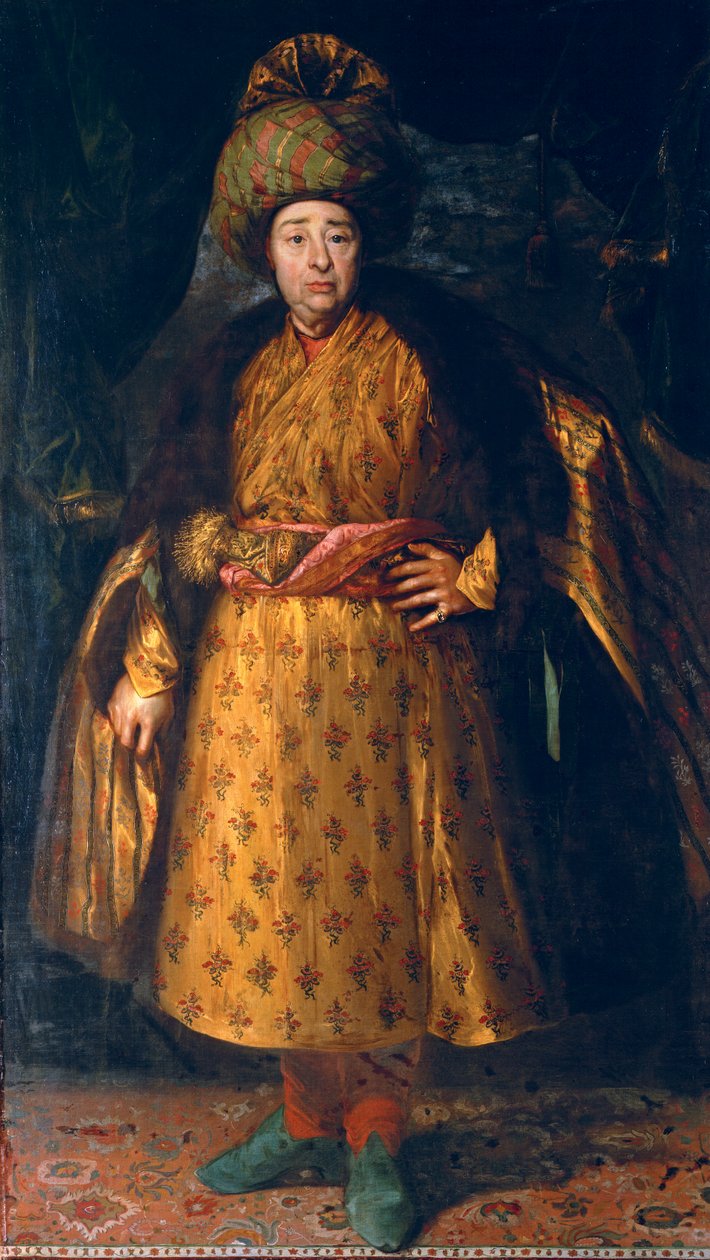 Der Goldschmied Jean-Baptiste Tavernier (1605-1689) von Nicolas de Largillière