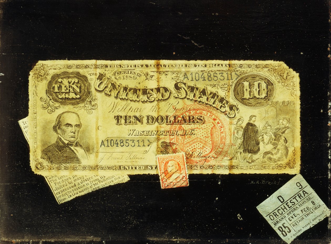 Der Zehn-Dollar-Schein von Nicolas Alden Brooks