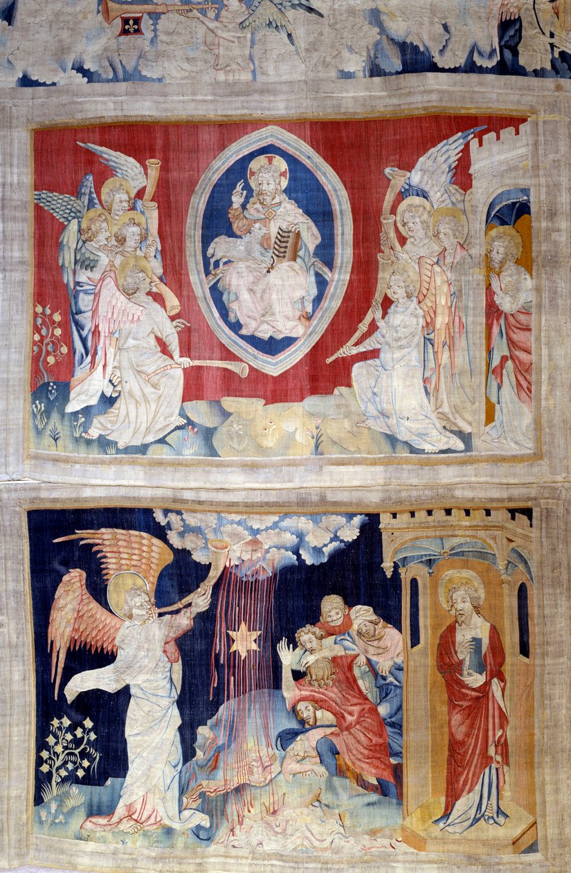 Wandteppich der Offenbarung (1373-1383) von Nicolas Bataille