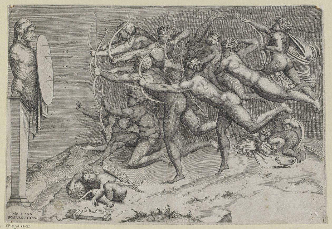 Driften von Nicolas Beatrizet (attributed to)