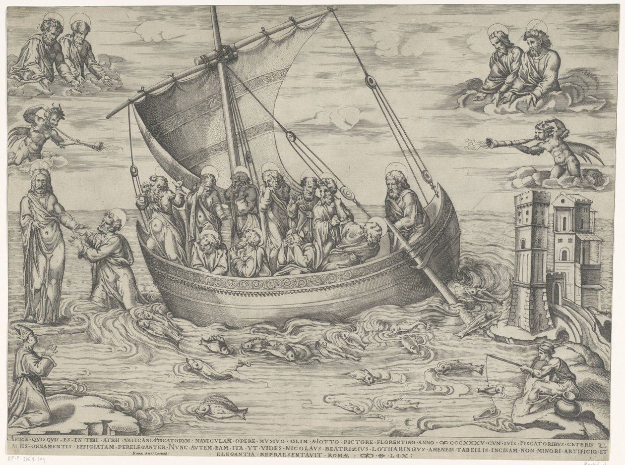 Berufung des Petrus von Nicolas Beatrizet