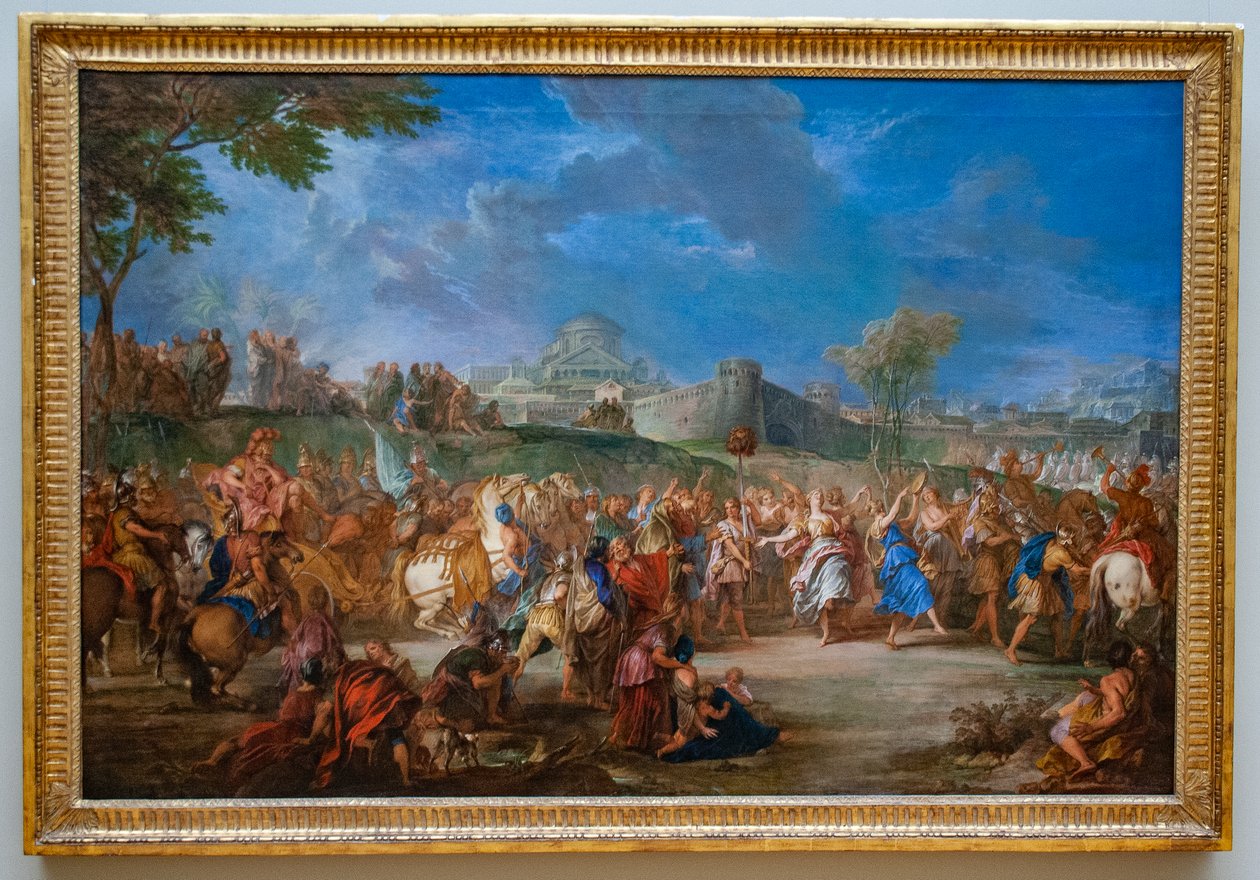 Der Triumph Davids von Nicolas Bertin