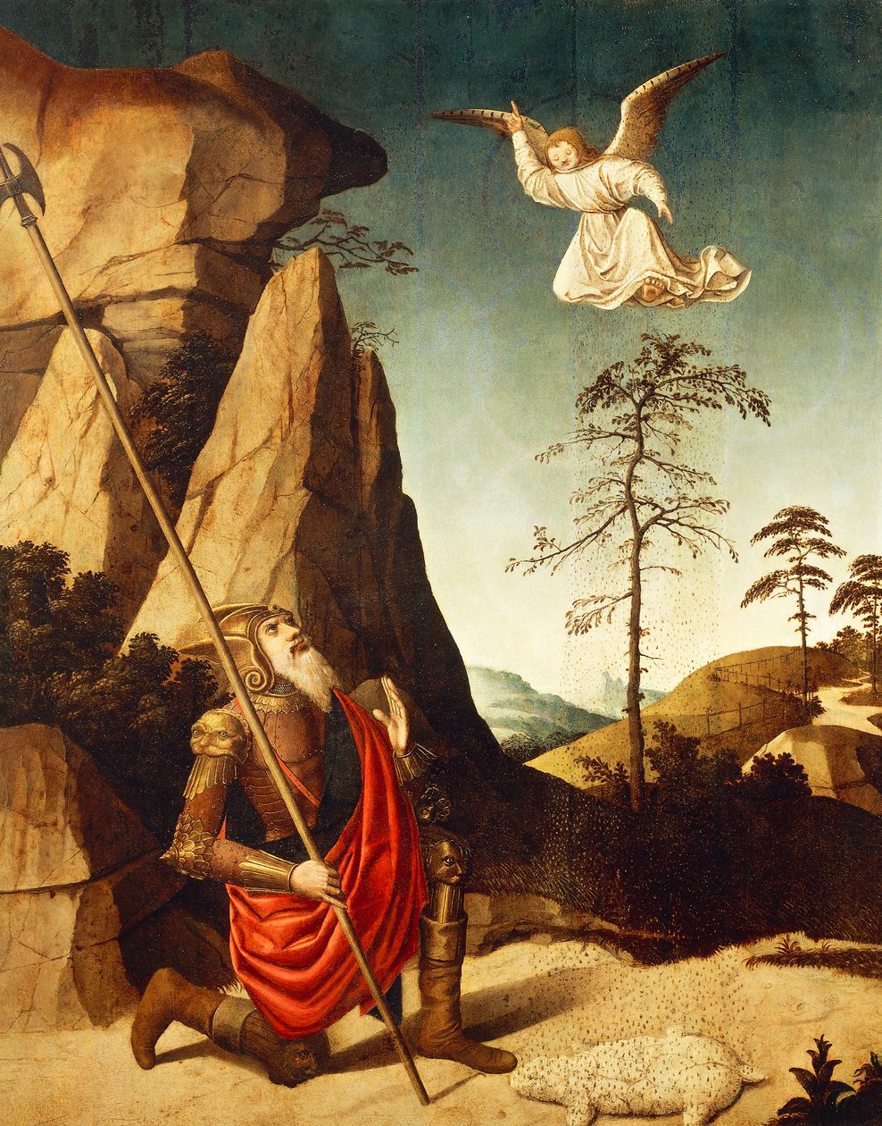 Das Wunder des Vlieses von Gideon von Nicolas Dipre
