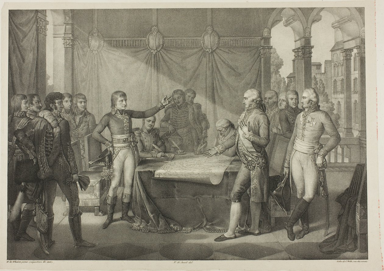 Vertrag von Leoben von Nicolas Henri Jacob
