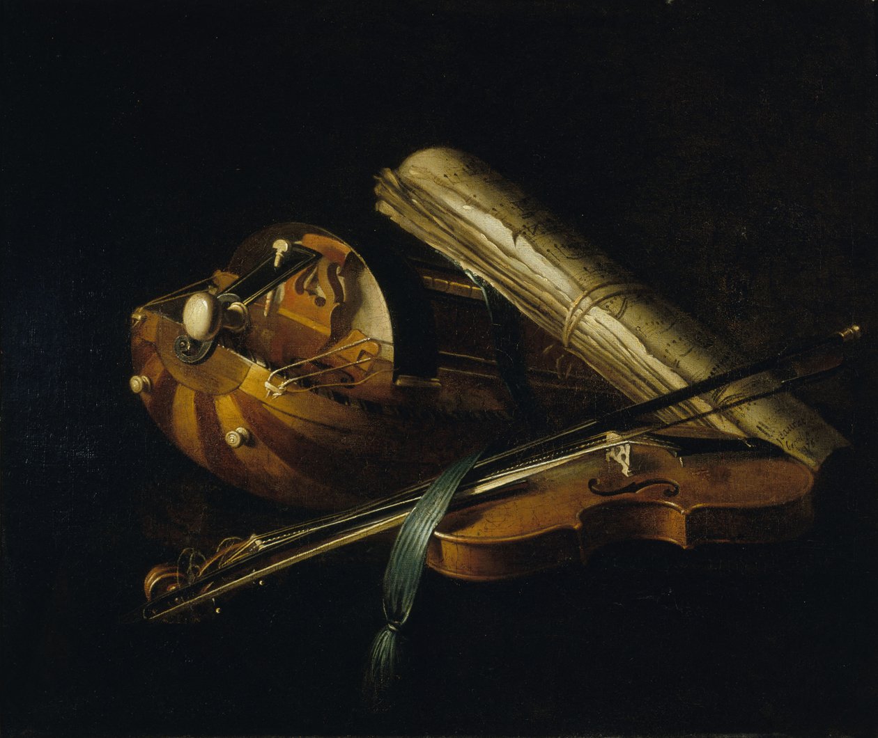 Musikinstrumente von Nicolas Henri Jeaurat de Bertry