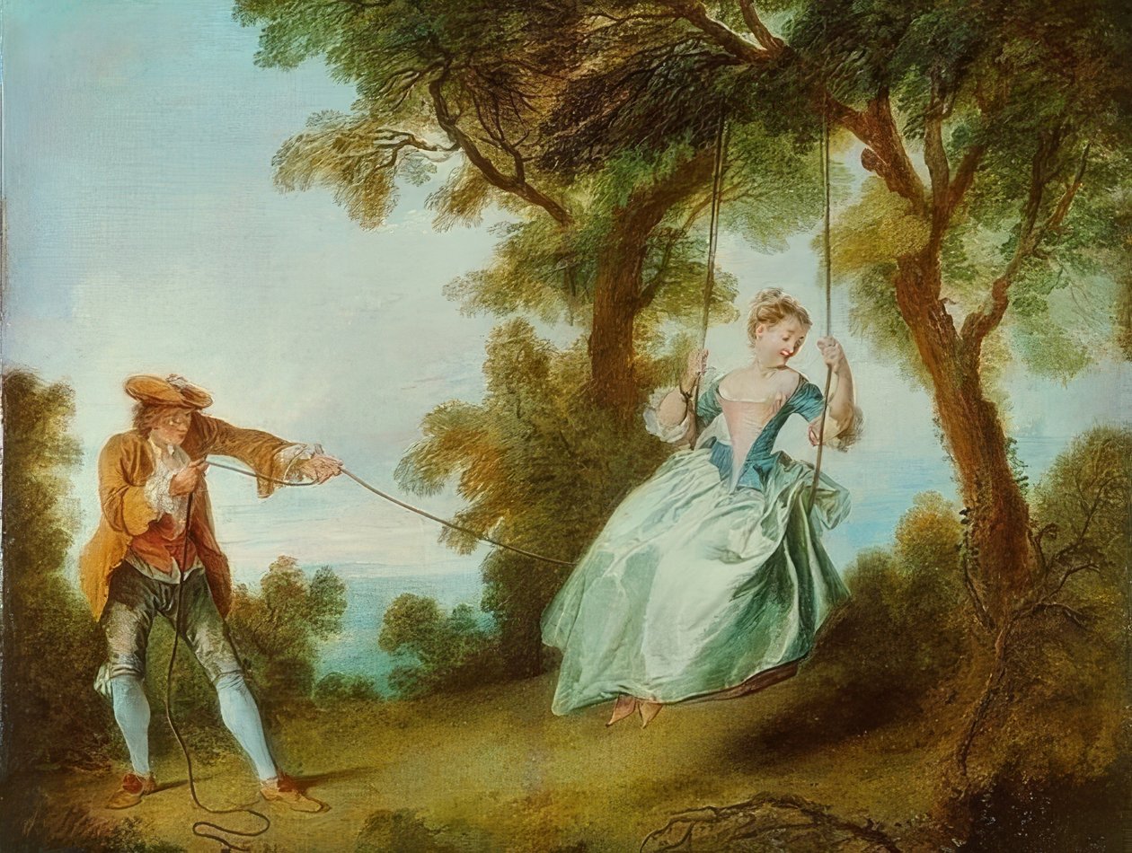 Die Schaukel von Nicolas Lancret