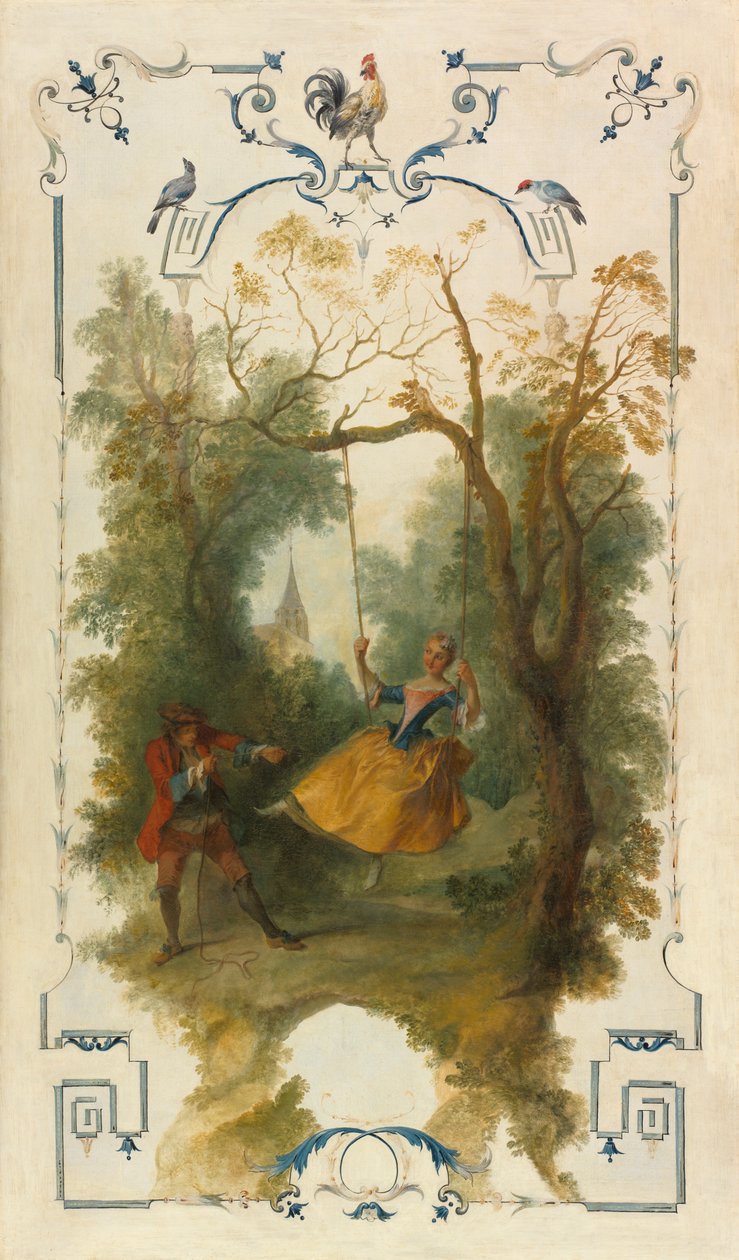 Die Schaukel von Nicolas Lancret