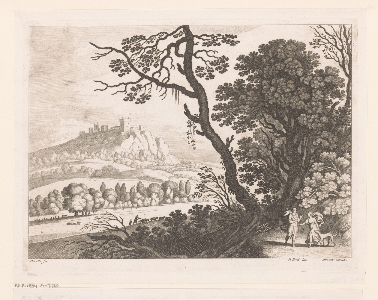 Venus und Adonis von Nicolas Perelle
