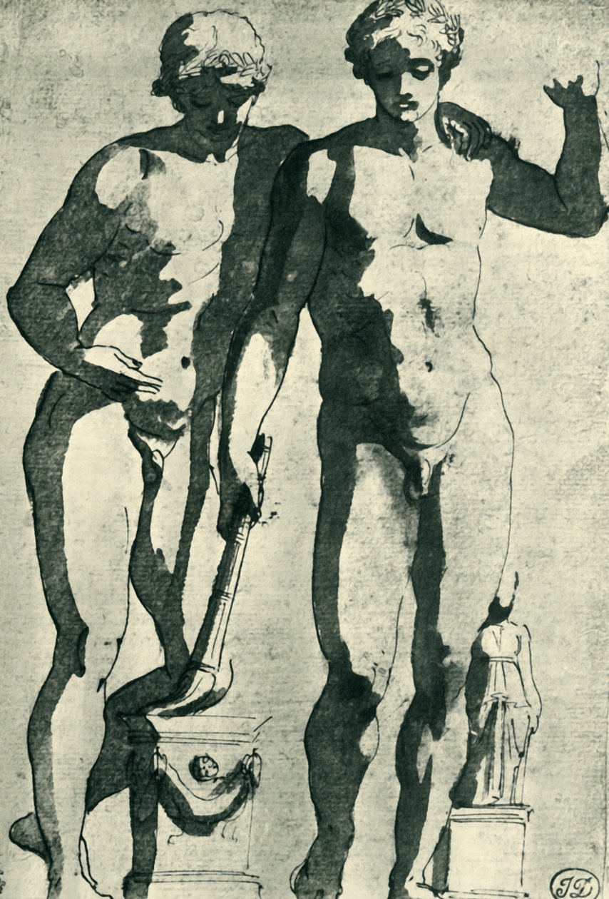 Castor und Pollux, um 1628, 1943 von Nicolas Poussin