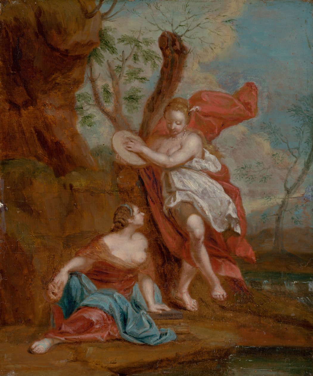Thalia und Terpsichore, 1719 von Nicolas Vleughels