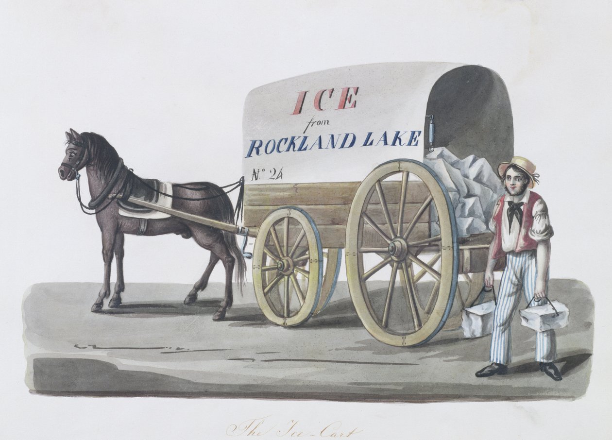 Der Eiskarren von Nicolino Calyo