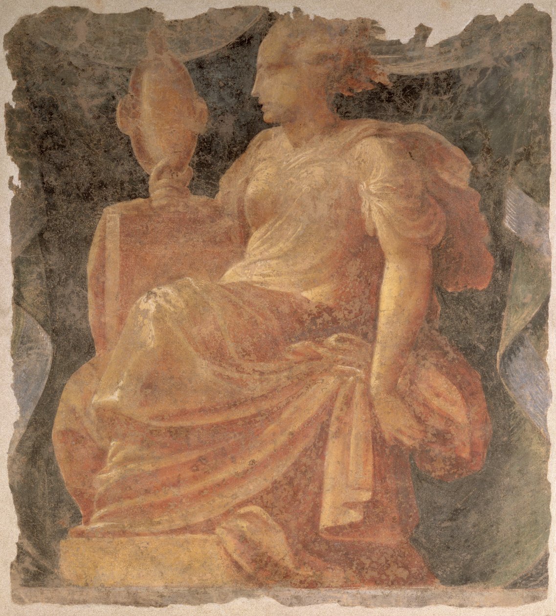 Klugheit, eine der vier Kardinaltugenden von Nicolo dell and Fontana, Alberto Abate