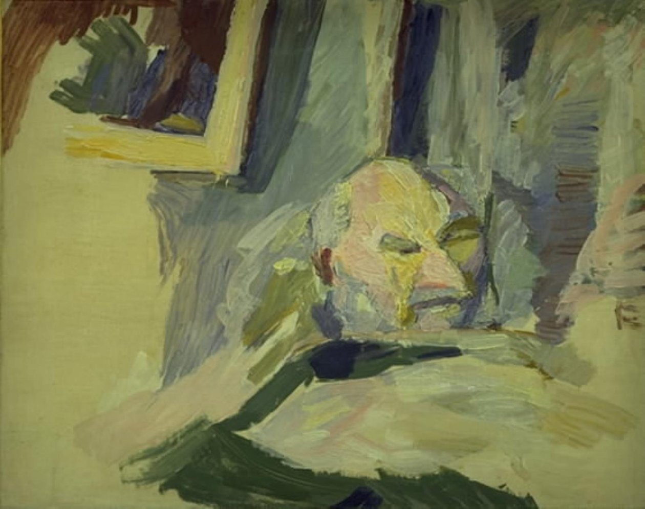Selbstporträt von Niels Larsen Stevns