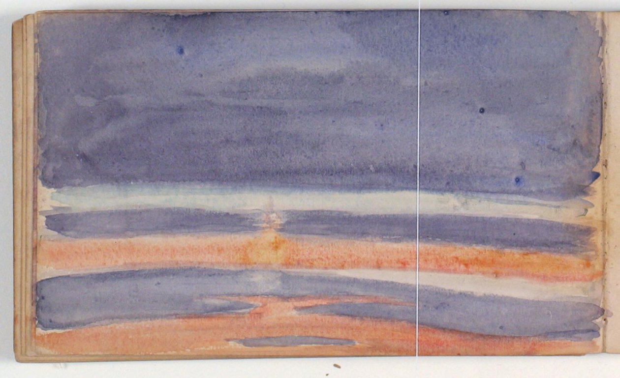 Wolkenstudie von Niels Larsen Stevns