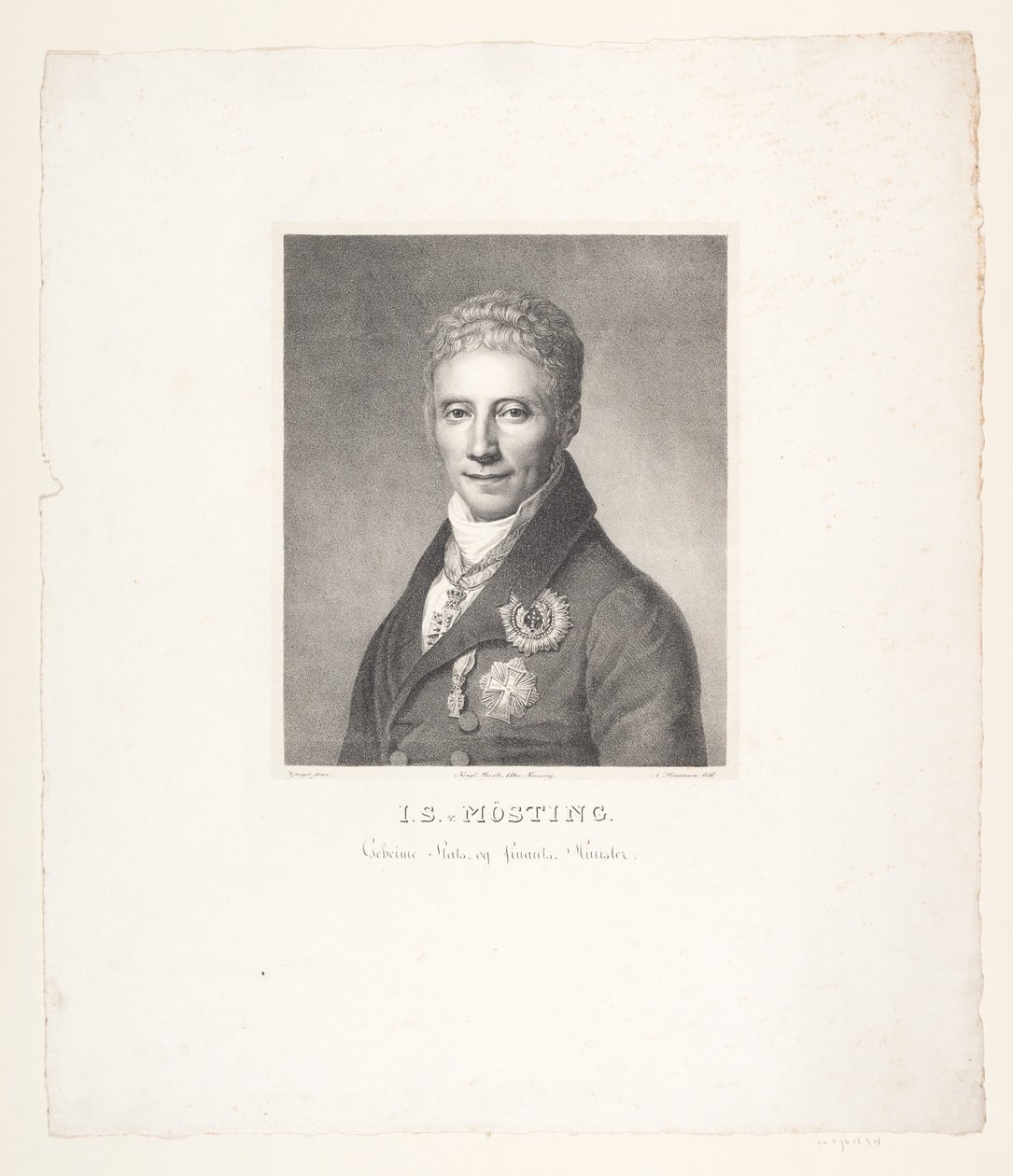 Johan Sigismund Møsting von Niels Simonsen