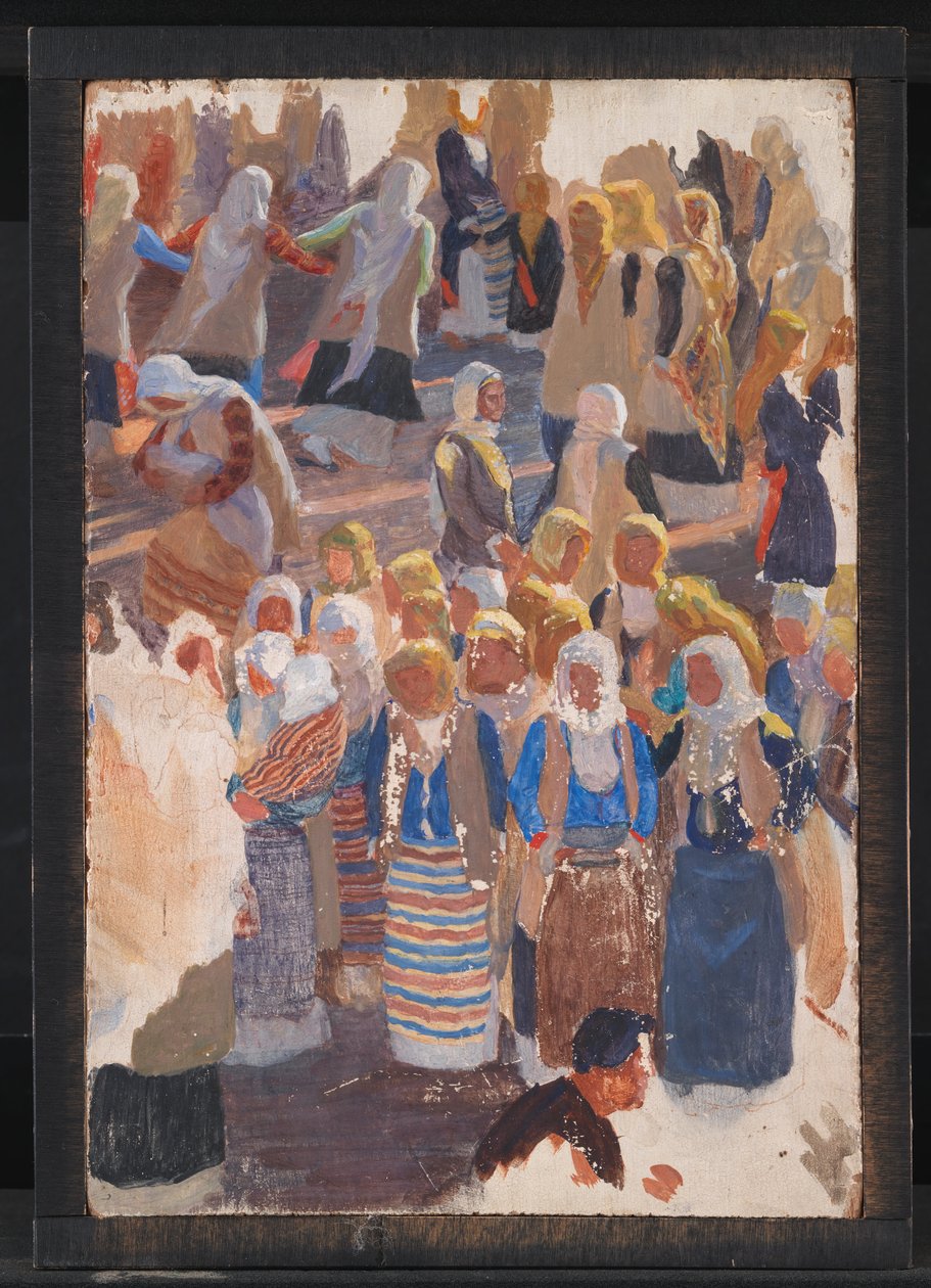 Gruppen tanzender Frauen. Megara von Niels Skovgaard