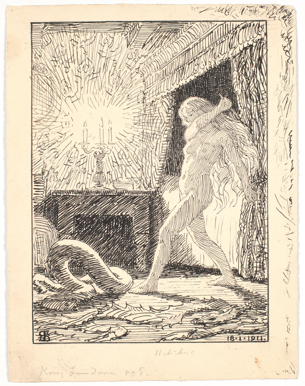 König Lindorm von Niels Skovgaard