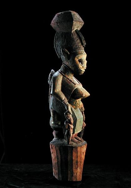 Yoruba-Hauspfosten von Nigerian Nigerian