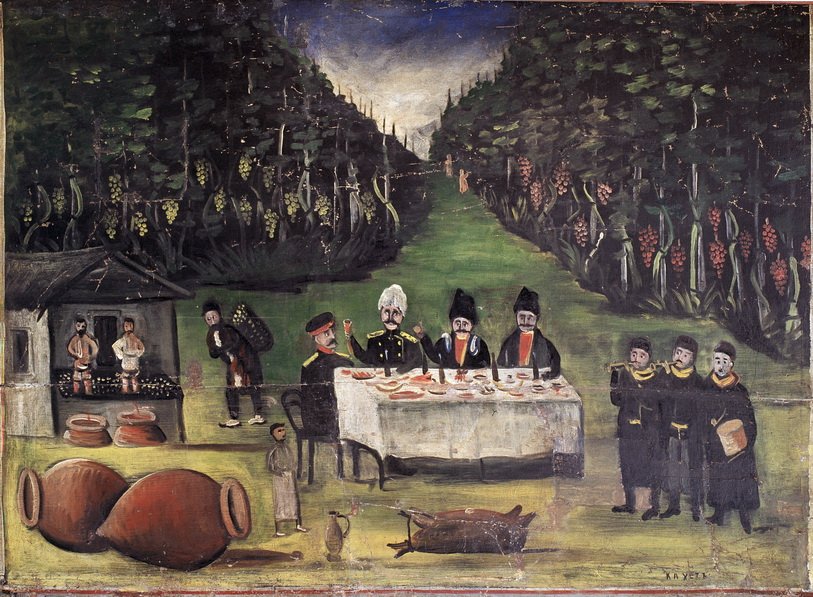 Herbstfest von Niko Pirosmani