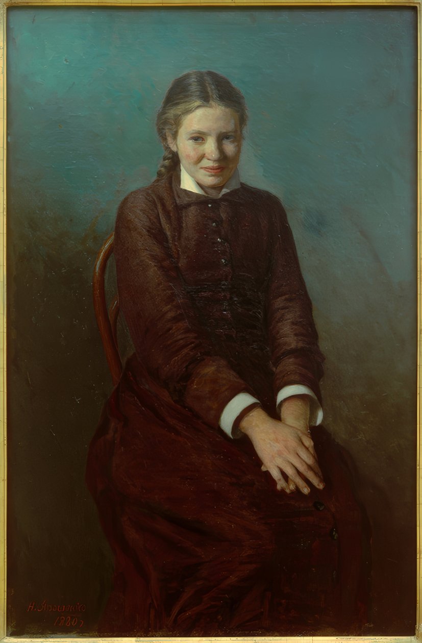 Die Studentin von Nikolai Alexandrowitsch Jaroschenko