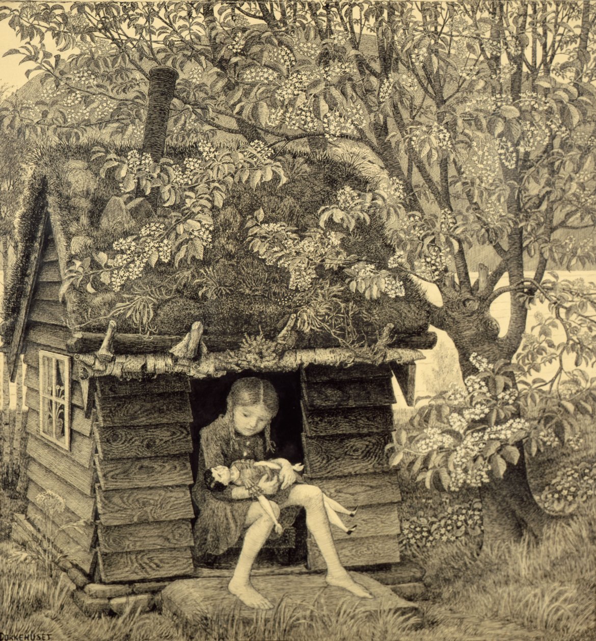 Puppenhaus von Nikolai Astrup